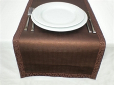 Resim  Leather Table Runner / Artificial Leather Cover